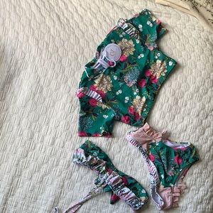 Girls 3-piece Olga Valentine Swim Set